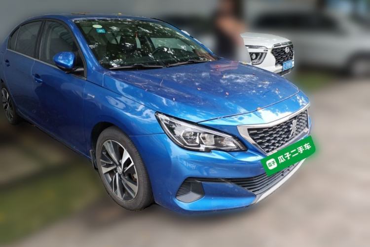 Used Peugeot 408 2019 350THP Automatic Luxury Edition China V Standard Front Right 45 Deg