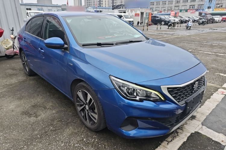 Used Peugeot 408 2019 350THP Automatic Luxury Edition China V Standard Front Right 45 Deg