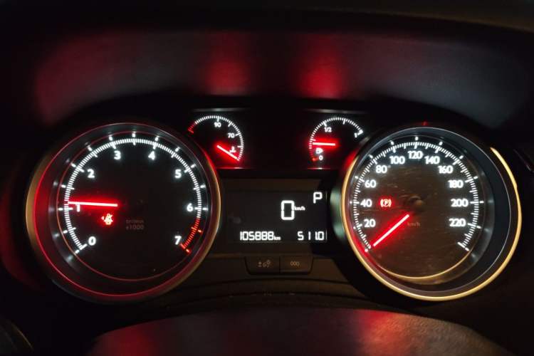 Used Peugeot 408 2019 350THP Automatic Luxury Edition China V Standard Instrument Cluster