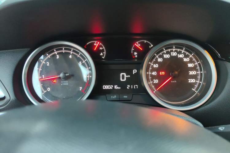 Used Peugeot 408 2019 230THP Automatic Luxury Edition China V Standard Instrument Cluster