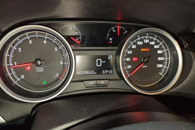Used Peugeot 408 2019 350THP Automatic Luxury Edition China V Standard Instrument Cluster