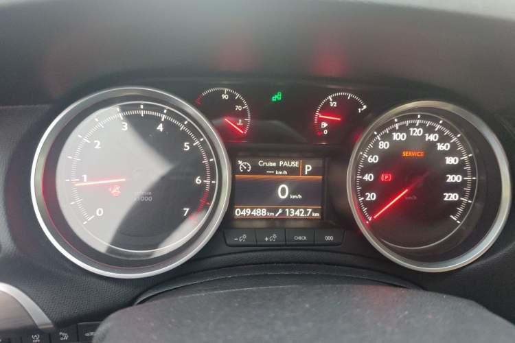 Used Peugeot 408 2019 350THP Automatic Prestige Version China V Standard Instrument Cluster
