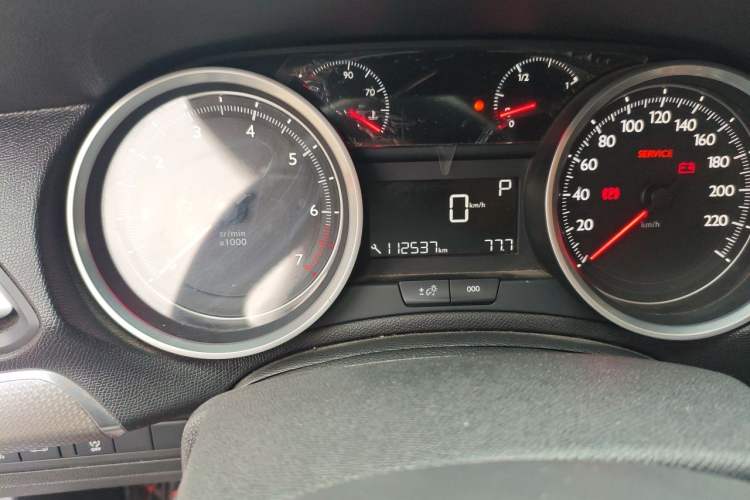 Used Peugeot 408 2019 350THP Automatic Luxury Edition China V Standard Odometer Close Up