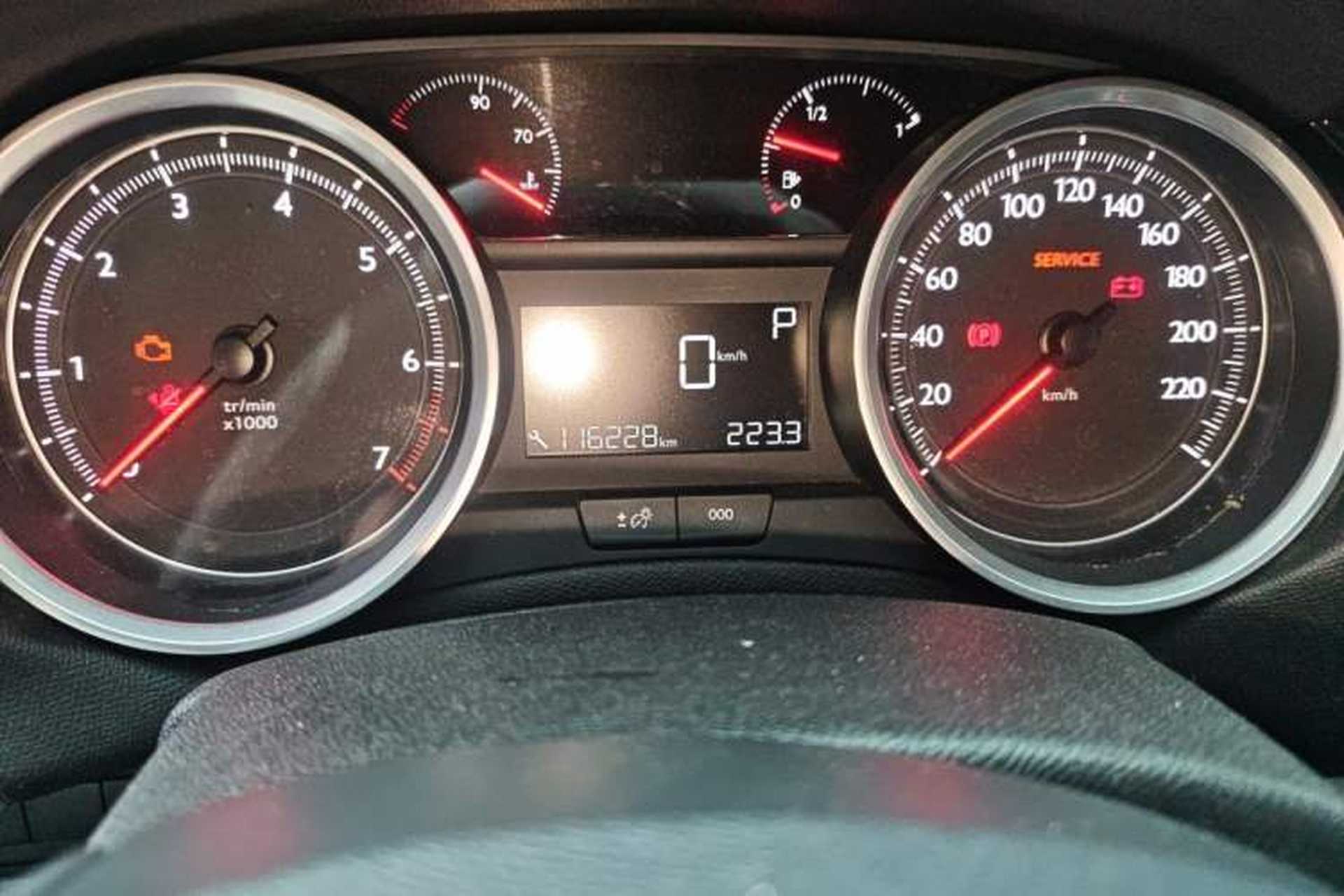 Used Peugeot 408 2019 350THP Automatic Luxury Edition China V Standard Odometer Close Up