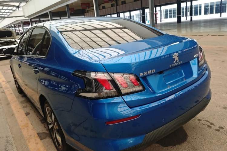 Used Peugeot 408 2019 350THP Automatic Luxury Edition China V Standard Rear Left 45 Deg