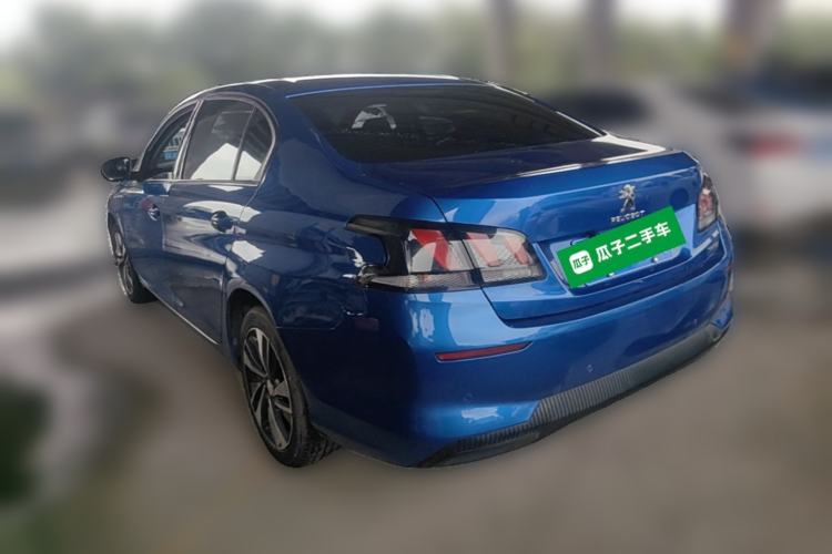Used Peugeot 408 2019 350THP Automatic Luxury Edition China V Standard Rear Left 45 Deg