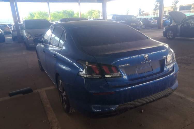 Used Peugeot 408 2019 230THP Automatic Luxury Edition China V Standard Rear Left 45 Deg