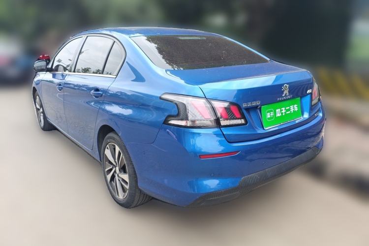 Used Peugeot 408 2019 350THP Automatic Luxury Edition China V Standard Rear Left 45 Deg