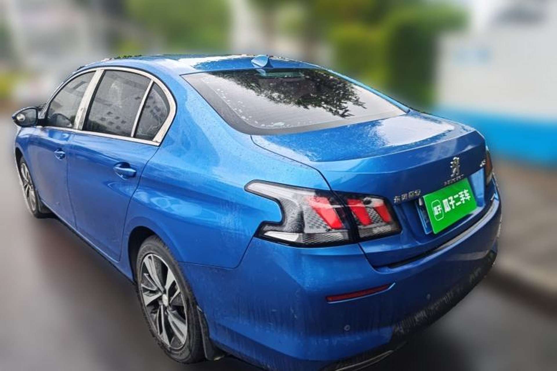 Used Peugeot 408 2019 350THP Automatic Luxury Edition China V Standard Rear Left 45 Deg
