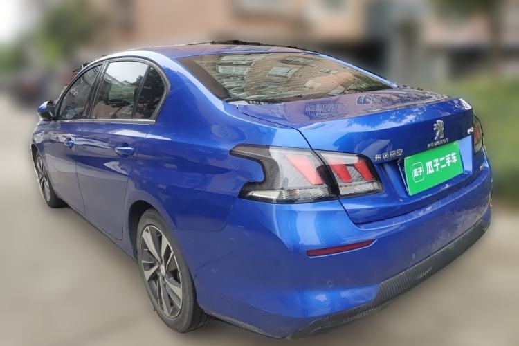 Used Peugeot 408 2019 350THP Automatic Luxury Edition China V Standard Rear Left 45 Deg