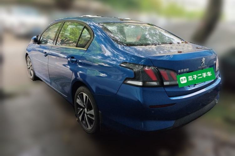 Used Peugeot 408 2019 350THP Automatic Luxury Edition China V Standard Rear Left 45 Deg