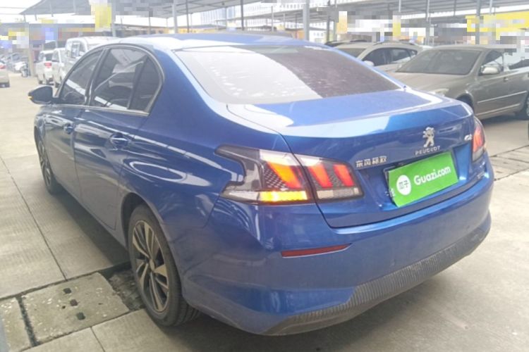 Used Peugeot 408 2019 350THP Automatic Luxury Edition China V Standard Rear Left 45 Deg
