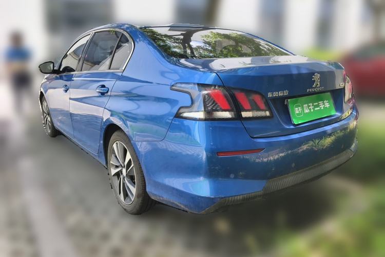 Used Peugeot 408 2019 350THP Automatic Luxury Edition China V Standard Rear Left 45 Deg