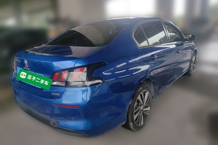 Used Peugeot 408 2019 350THP Automatic Luxury Edition China V Standard Rear Right 45 Deg