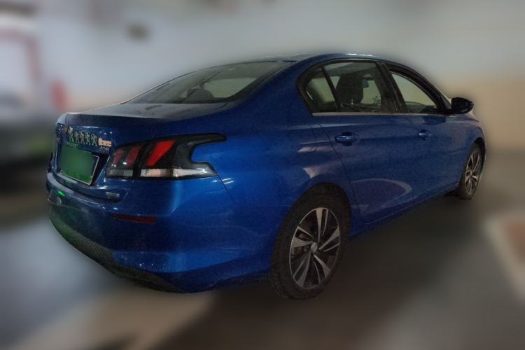 Used Peugeot 408 2019 230THP Automatic Luxury Edition China V Standard Rear Right 45 Deg