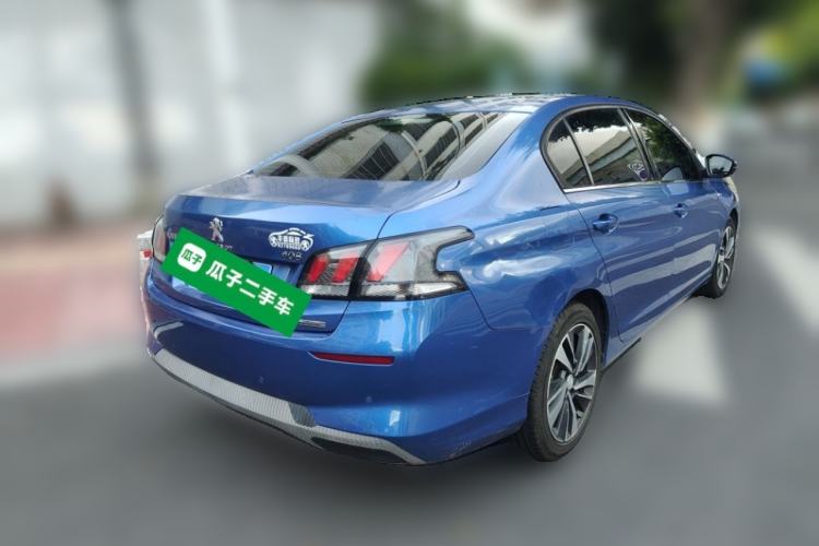 Used Peugeot 408 2019 230THP Automatic Luxury Edition China V Standard Rear Right 45 Deg