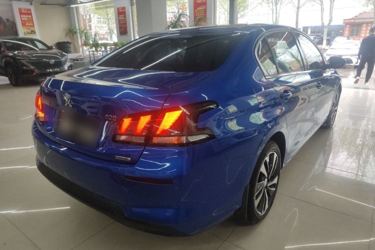 Used Peugeot 408 2019 350THP Automatic Luxury Edition China V Standard Rear Right 45 Deg