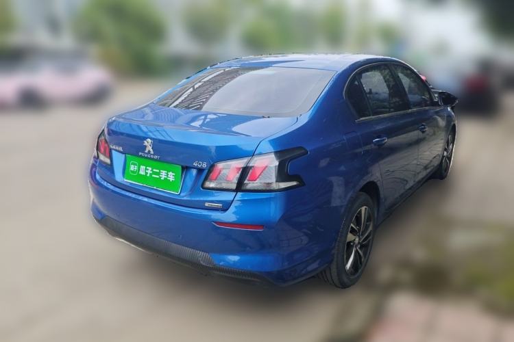 Used Peugeot 408 2019 350THP Automatic Luxury Edition China V Standard Rear Right 45 Deg
