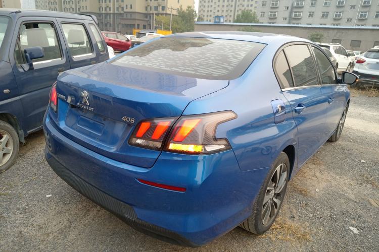 Used Peugeot 408 2019 230THP Automatic Luxury Edition China V Standard Rear Right 45 Deg
