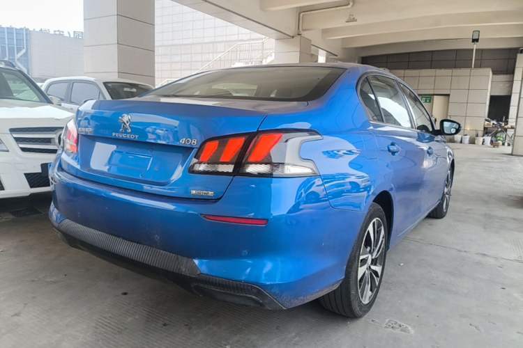 Used Peugeot 408 2019 230THP Automatic Luxury Edition China V Standard Rear Right 45 Deg