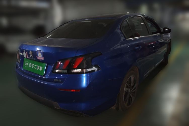 Used Peugeot 408 2019 350THP Automatic Luxury Edition China V Standard Rear Right 45 Deg