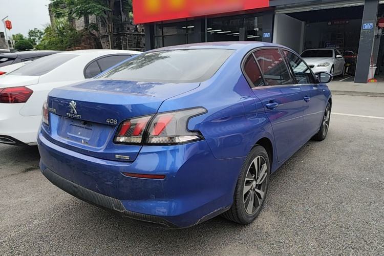 Used Peugeot 408 2019 230THP Automatic Luxury Edition China V Standard Rear Right 45 Deg