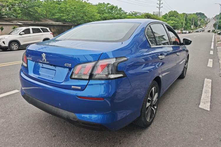 Used Peugeot 408 2019 230THP Automatic Luxury Edition China V Standard Rear Right 45 Deg