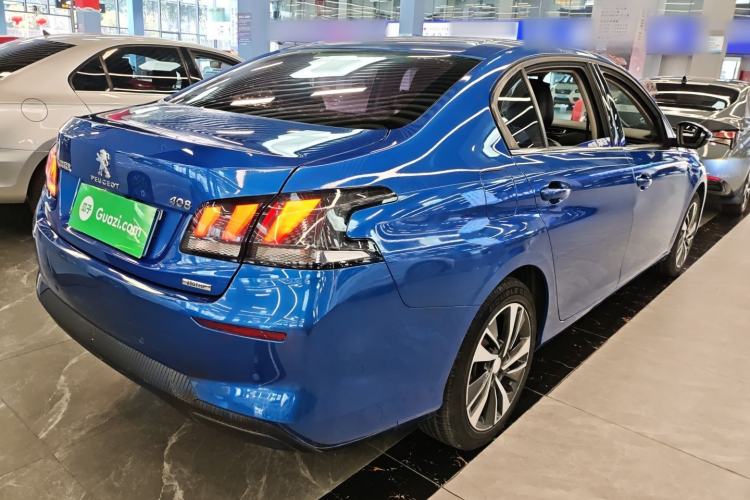 Used Peugeot 408 2019 230THP Automatic Luxury Edition China V Standard Rear Right 45 Deg