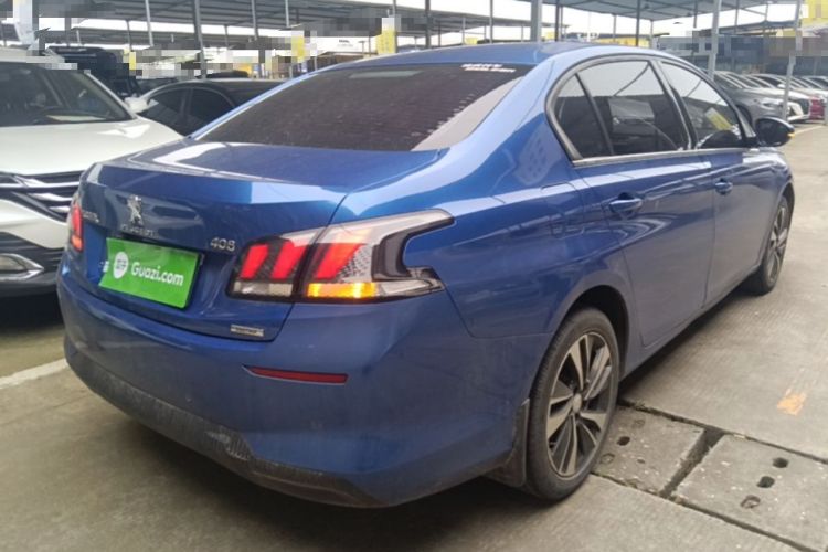 Used Peugeot 408 2019 350THP Automatic Luxury Edition China V Standard Rear Right 45 Deg