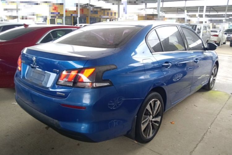 Used Peugeot 408 2019 350THP Automatic Luxury Edition China V Standard Rear Right 45 Deg