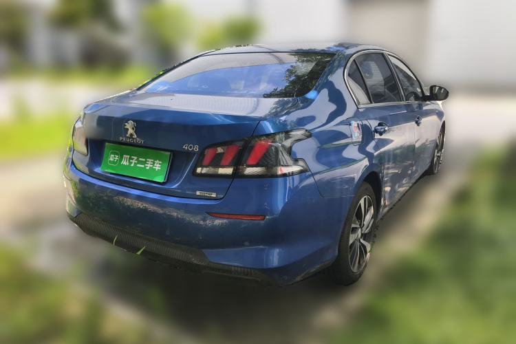 Used Peugeot 408 2019 350THP Automatic Luxury Edition China V Standard Rear Right 45 Deg