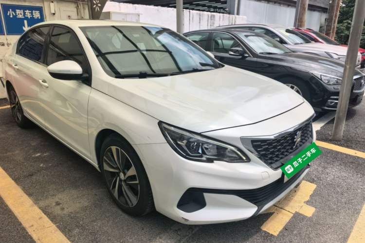 Used Peugeot 408 2019 360THP Automatic Luxury Edition China VI Standard Front Right 45 Deg