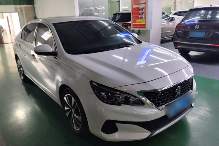 Used Peugeot 408 2019 360THP Automatic Luxury Edition China VI Standard Front Right 45 Deg