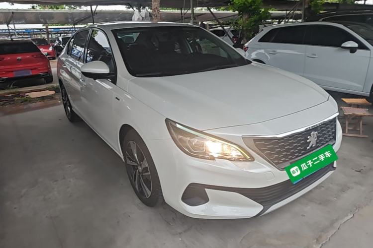 Used Peugeot 408 2019 350THP Automatic Luxury Edition China V Standard Front Right 45 Deg