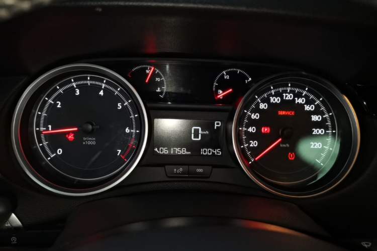 Used Peugeot 408 2019 230THP Automatic Luxury Edition China VI Standard Instrument Cluster