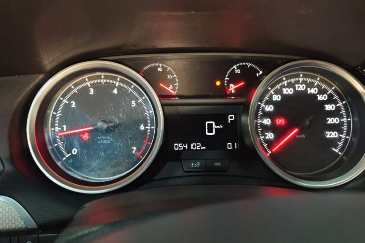 Used Peugeot 408 2019 350THP Automatic Luxury Edition China V Standard Instrument Cluster