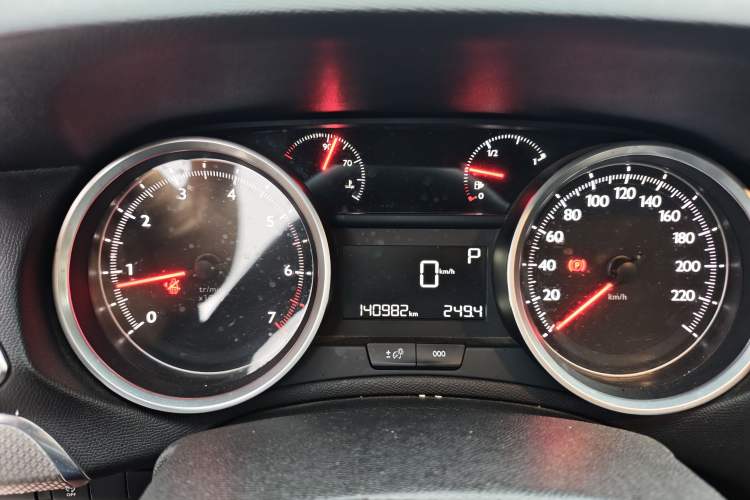 Used Peugeot 408 2019 360THP Automatic Luxury Edition China VI Standard Instrument Cluster