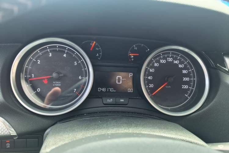 Used Peugeot 408 2019 360THP Automatic Luxury Edition China VI Standard Instrument Cluster