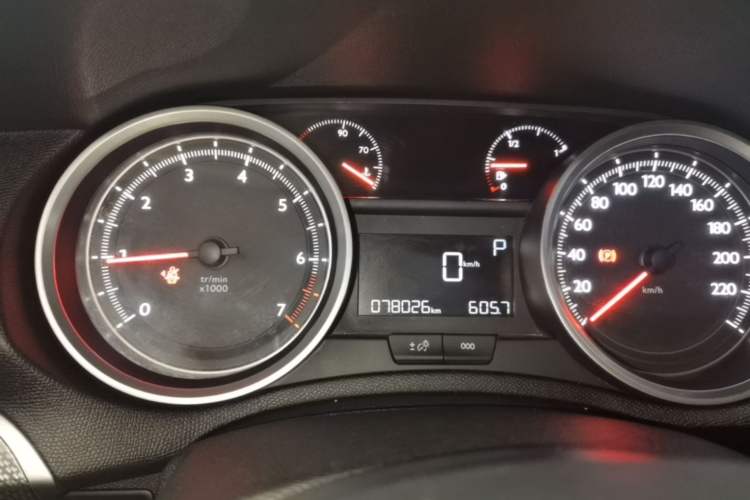Used Peugeot 408 2019 230THP Automatic Luxury Edition China V Standard Instrument Cluster