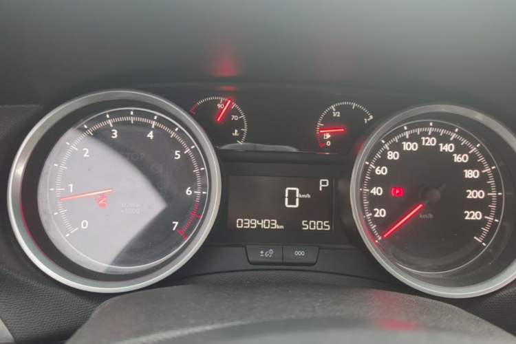 Used Peugeot 408 2019 360THP Automatic Luxury Edition China VI Standard Instrument Cluster