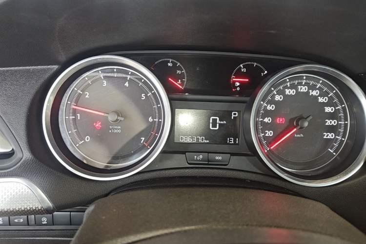 Used Peugeot 408 2019 360THP Automatic Luxury Edition China VI Standard Instrument Cluster