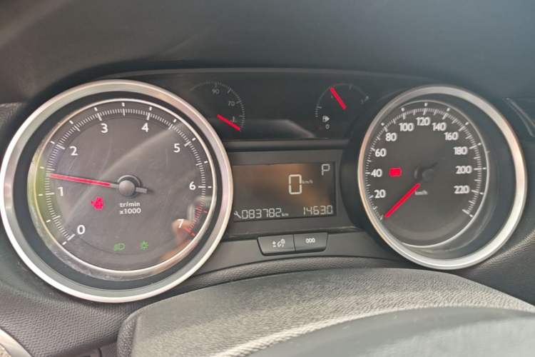 Used Peugeot 408 2019 360THP Automatic Luxury Edition China VI Standard Instrument Cluster