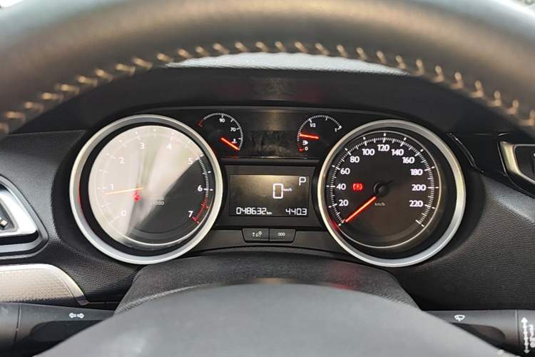 Used Peugeot 408 2019 360THP Automatic Luxury Edition China VI Standard Instrument Cluster