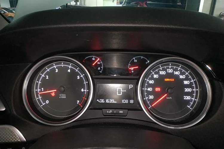 Used Peugeot 408 2019 360THP Automatic Luxury Edition China VI Standard Instrument Cluster