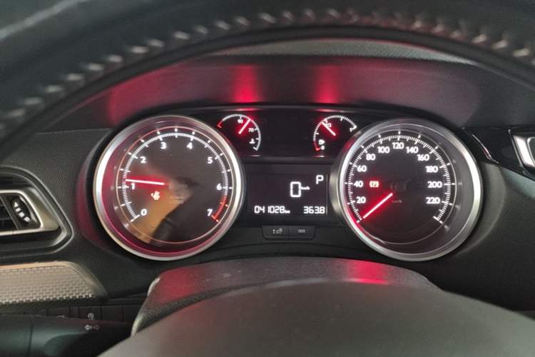 Used Peugeot 408 2019 360THP Automatic Prestige Edition China VI Standard Instrument Cluster