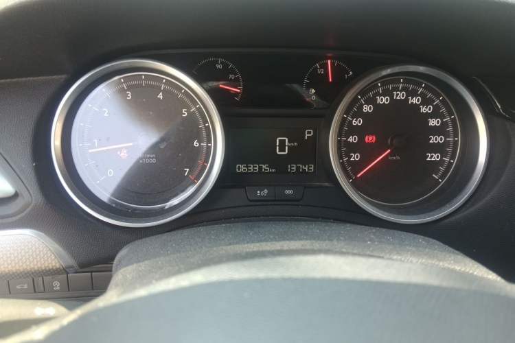 Used Peugeot 408 2019 360THP Automatic Luxury Edition China VI Standard Instrument Cluster