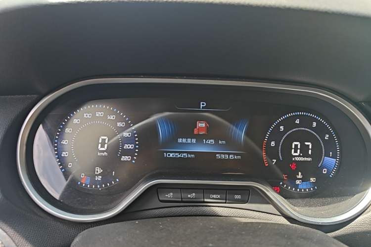 Used Peugeot 408 2019 360THP Automatic Luxury Edition China VI Standard Instrument Cluster