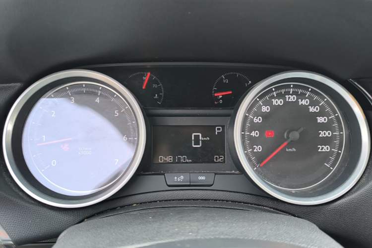 Used Peugeot 408 2019 360THP Automatic Luxury Edition China VI Standard Instrument Cluster
