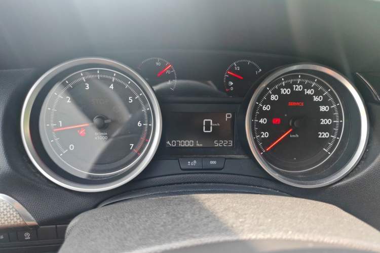 Used Peugeot 408 2019 360THP Automatic Luxury Edition China VI Standard Instrument Cluster
