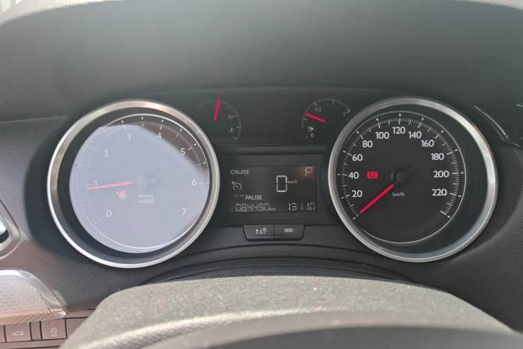 Used Peugeot 408 2019 360THP Automatic Luxury Edition China VI Standard Instrument Cluster